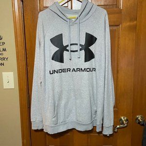Mens Gray Under Armour XXL Hoodie - NWOT